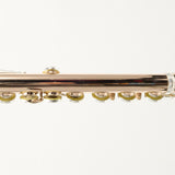 William S. Haynes Q-Fusion 9K Gold Flute with Offset G, B Foot SN 9827 OPEN BOX