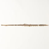 William S. Haynes Q-Fusion 9K Gold Flute with Offset G, B Foot SN 9827 OPEN BOX