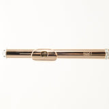 William S. Haynes Q-Fusion 9K Gold Flute with Offset G, B Foot SN 9827 OPEN BOX