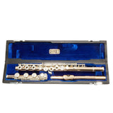 William S. Haynes Q-Fusion 9K Gold Flute with Offset G, B Foot SN 9827 OPEN BOX