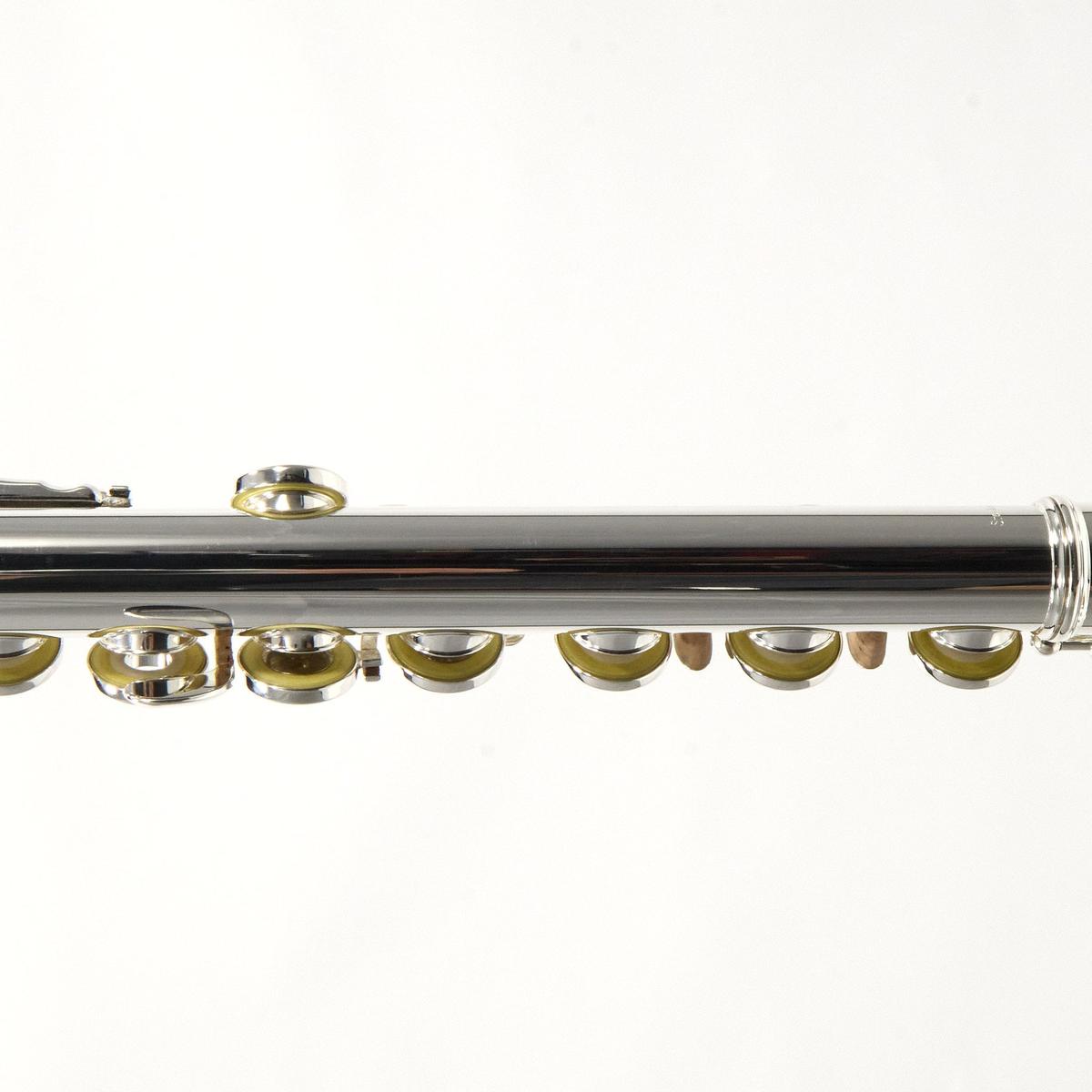 William S. Haynes Q2 OEB 14KR Intermediate Silver Flute with 14K Gold Riser