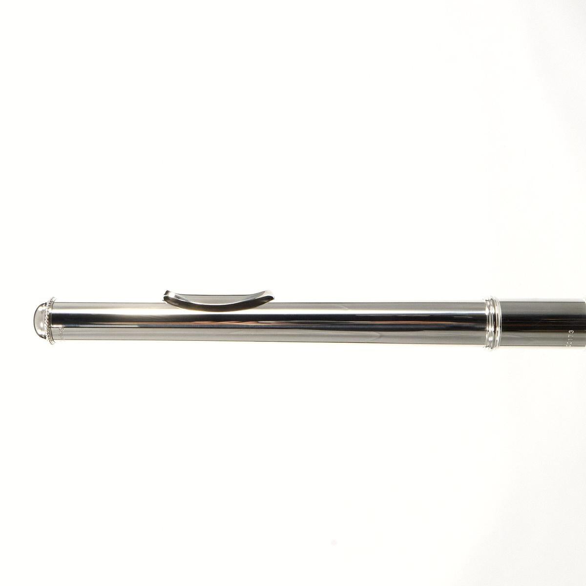 William S. Haynes Q2 OEB 14KR Intermediate Silver Flute with 14K Gold Riser
