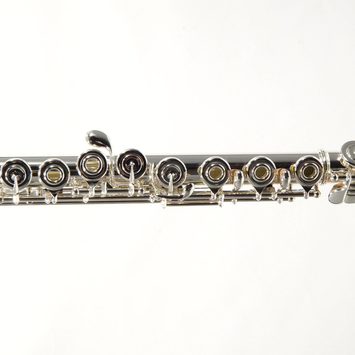 William S. Haynes Q2 OEB 14KR Intermediate Silver Flute with 14K Gold Riser