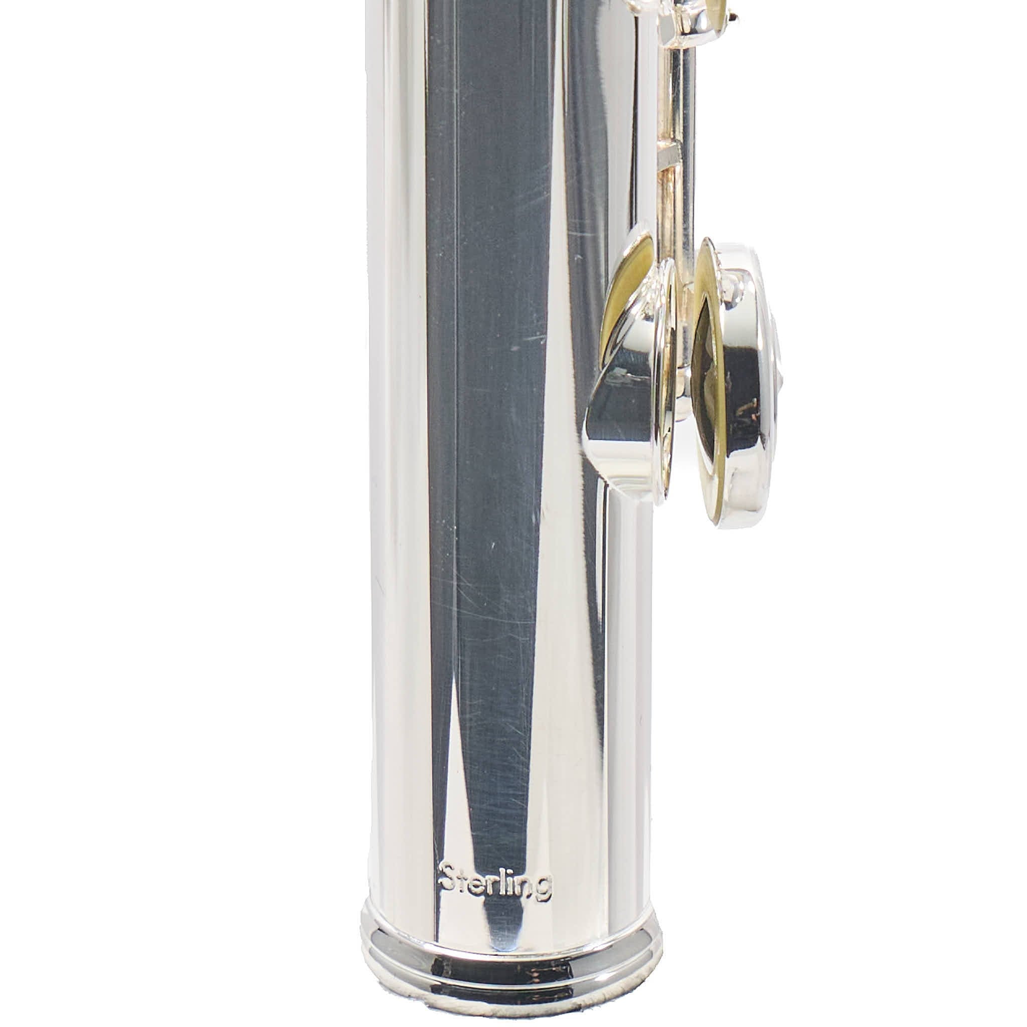 William S. Haynes Q2 Professional Solid Silver Flute with Classic Headjoint