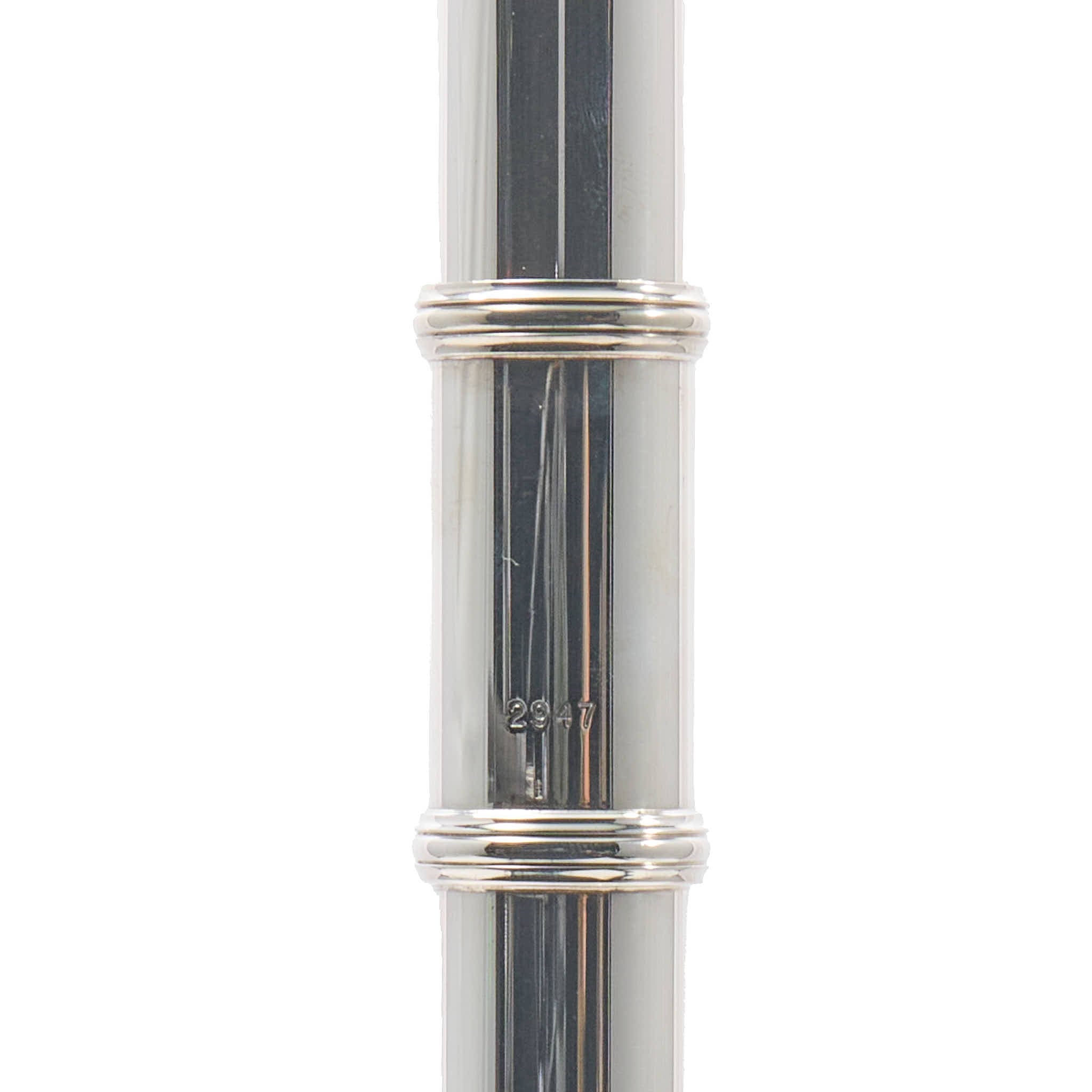 William S. Haynes Q2 Professional Solid Silver Flute with Classic Headjoint