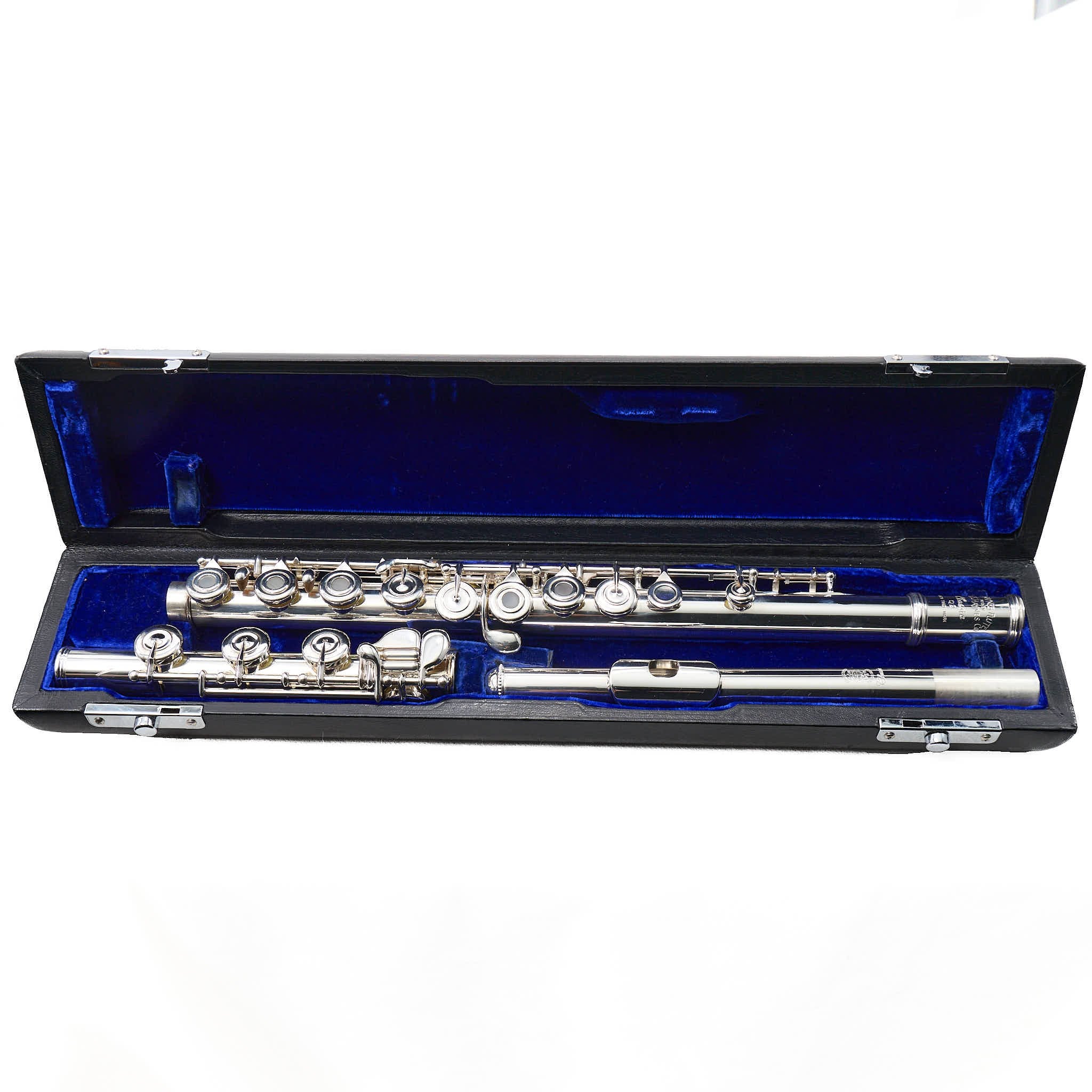 William S. Haynes Q2 Professional Solid Silver Flute with Classic Headjoint