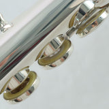 William S. Haynes Q4 Classic Handmade Solid Silver Flute BRAND NEW