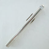 William S. Haynes Q4 Classic Handmade Solid Silver Flute BRAND NEW