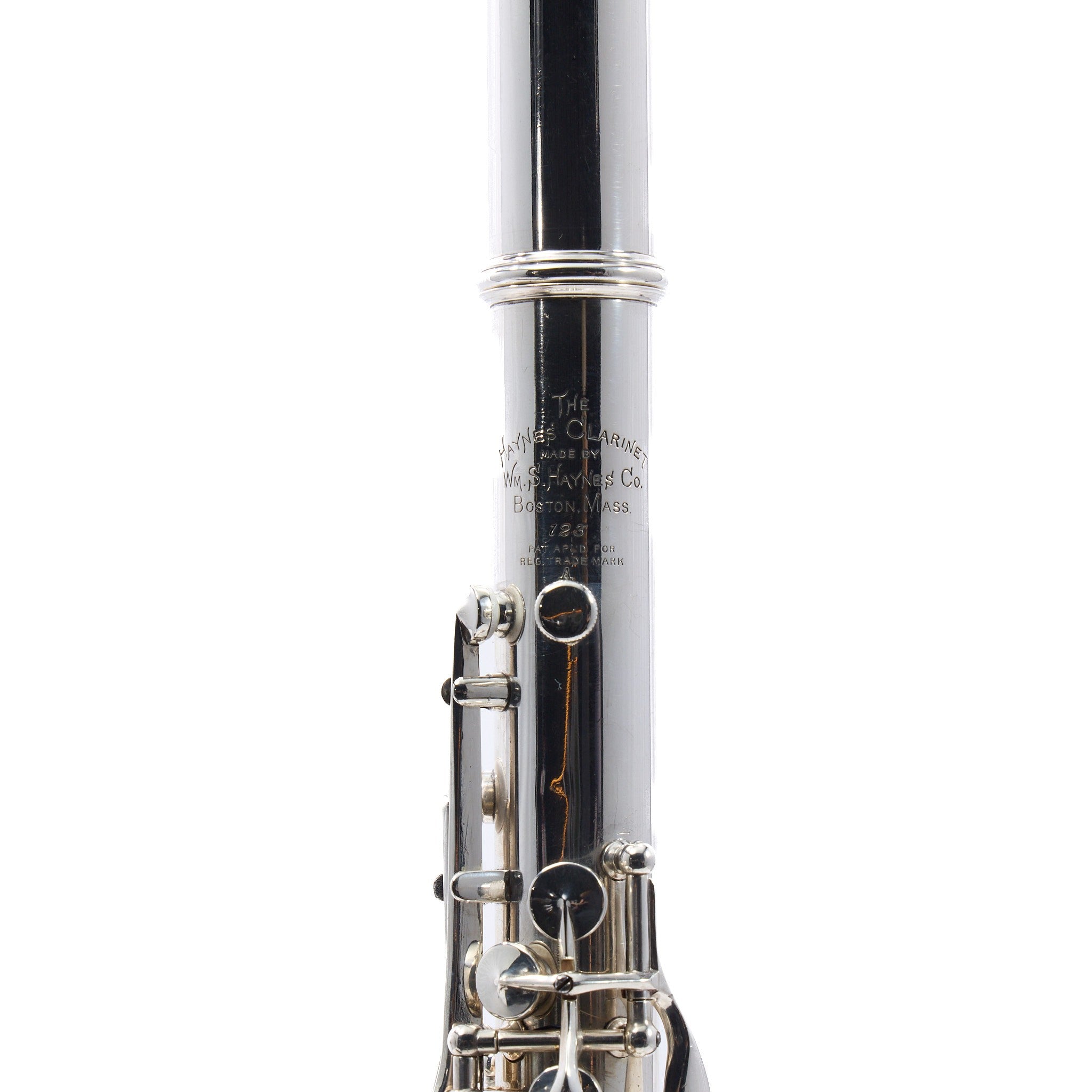 William S. Haynes Solid Silver 'Thermo' Clarinet in A