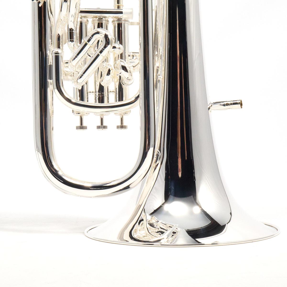 Willson 2950TA4/3T-S Compensating Euphonium with Trigger in Silver Plate