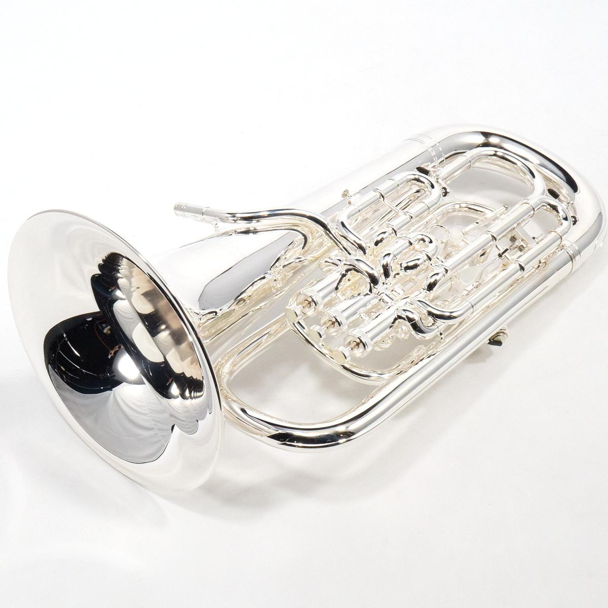 Willson 2950TA4/3T-S Compensating Euphonium with Trigger in Silver Plate