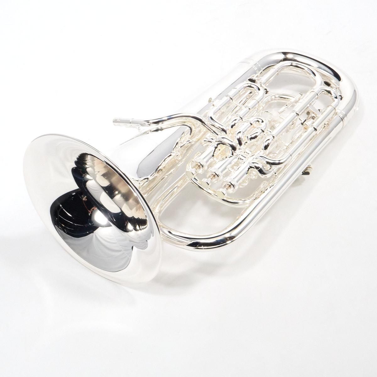 Willson 2950TA4/3T-S Compensating Euphonium with Trigger in Silver Plate
