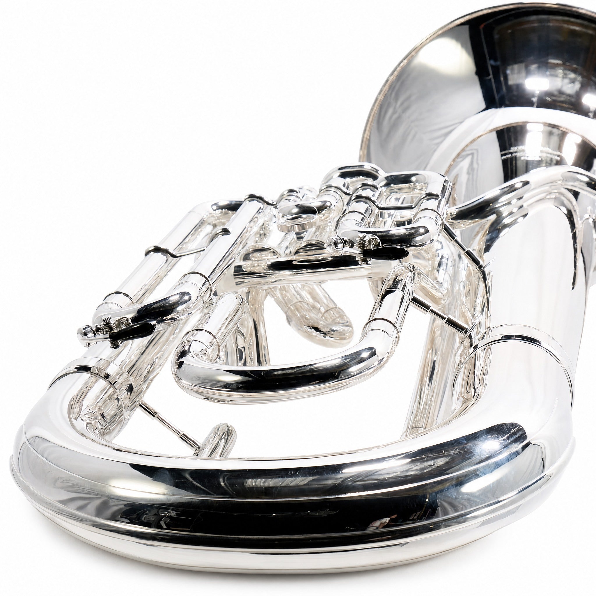Willson K56S K-Series 4-Valve Compensating Euphonium in Silver Plate