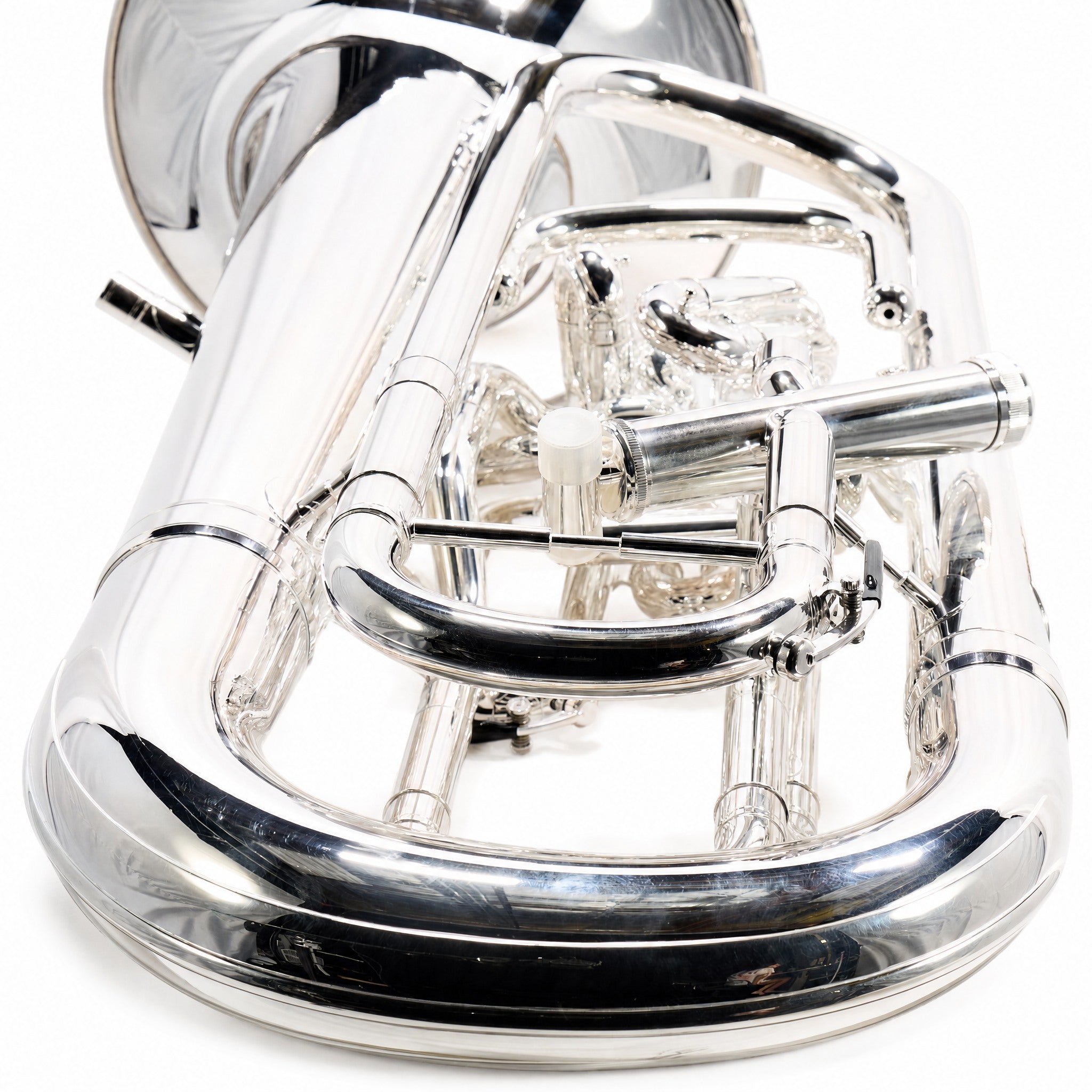 Willson K56S K-Series 4-Valve Compensating Euphonium in Silver Plate