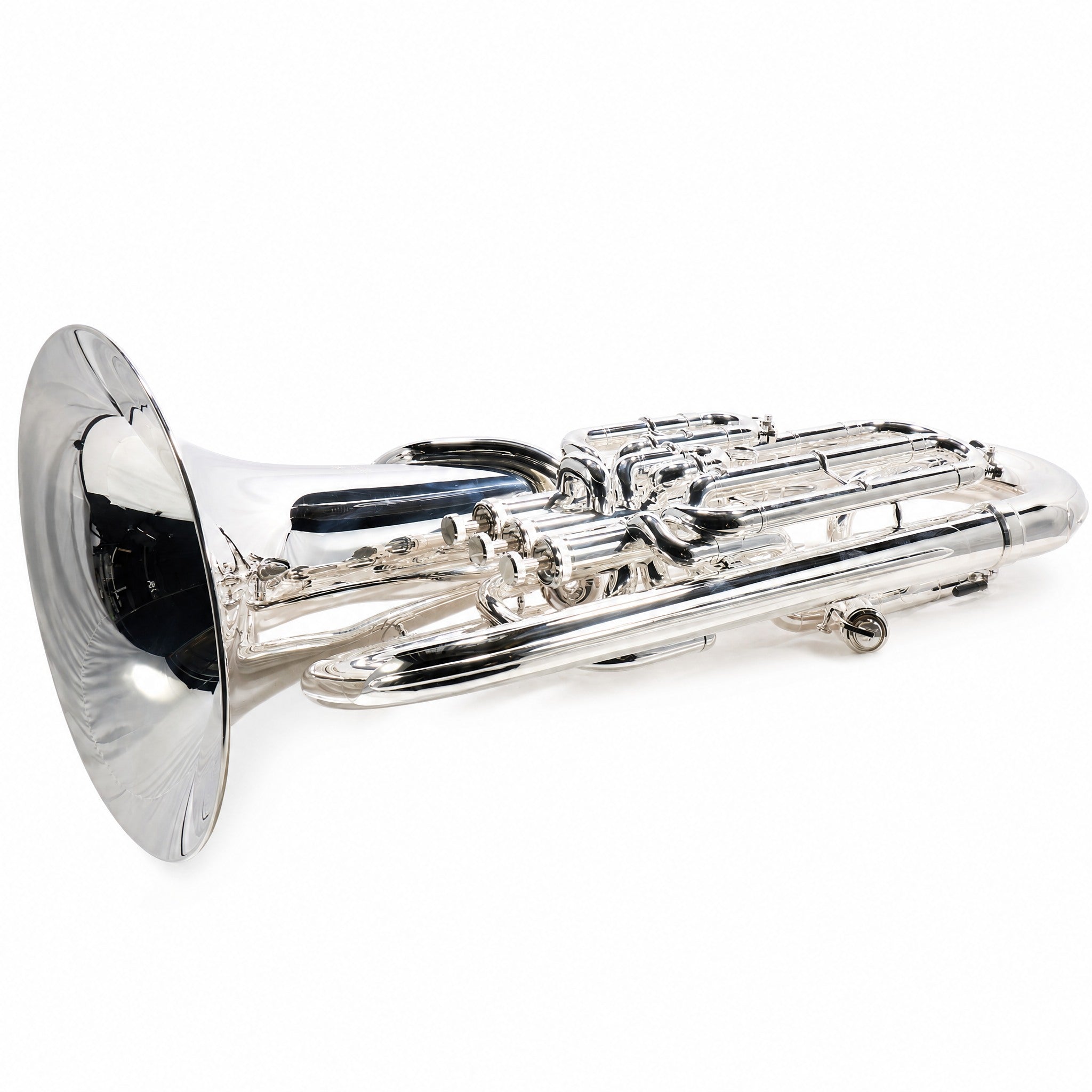 Willson K56S K-Series 4-Valve Compensating Euphonium in Silver Plate