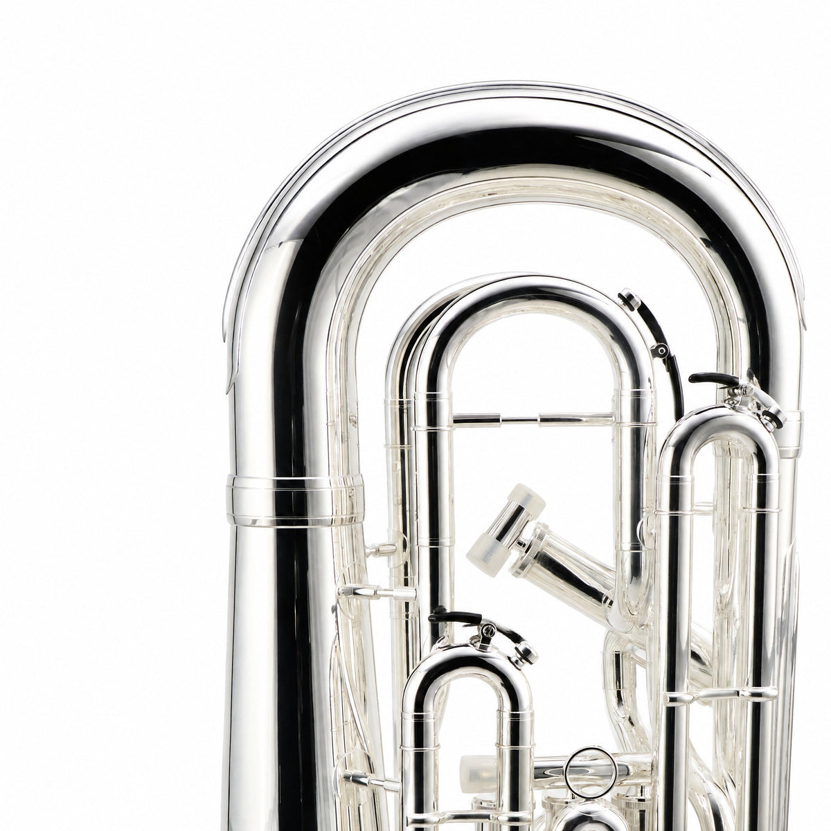 Willson K56S K-Series Bb 4-Valve Compensating Euphonium in Silver Plate
