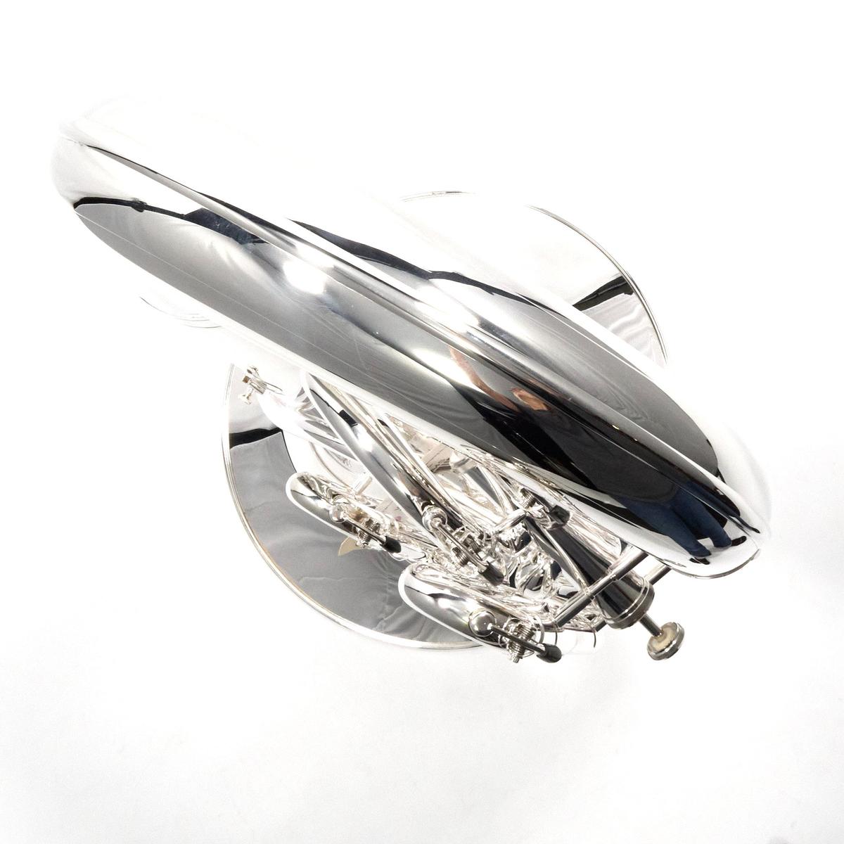 Willson WTU3400TA4-S 'Brass Band' Compensating Eb Tuba in Silver Plate