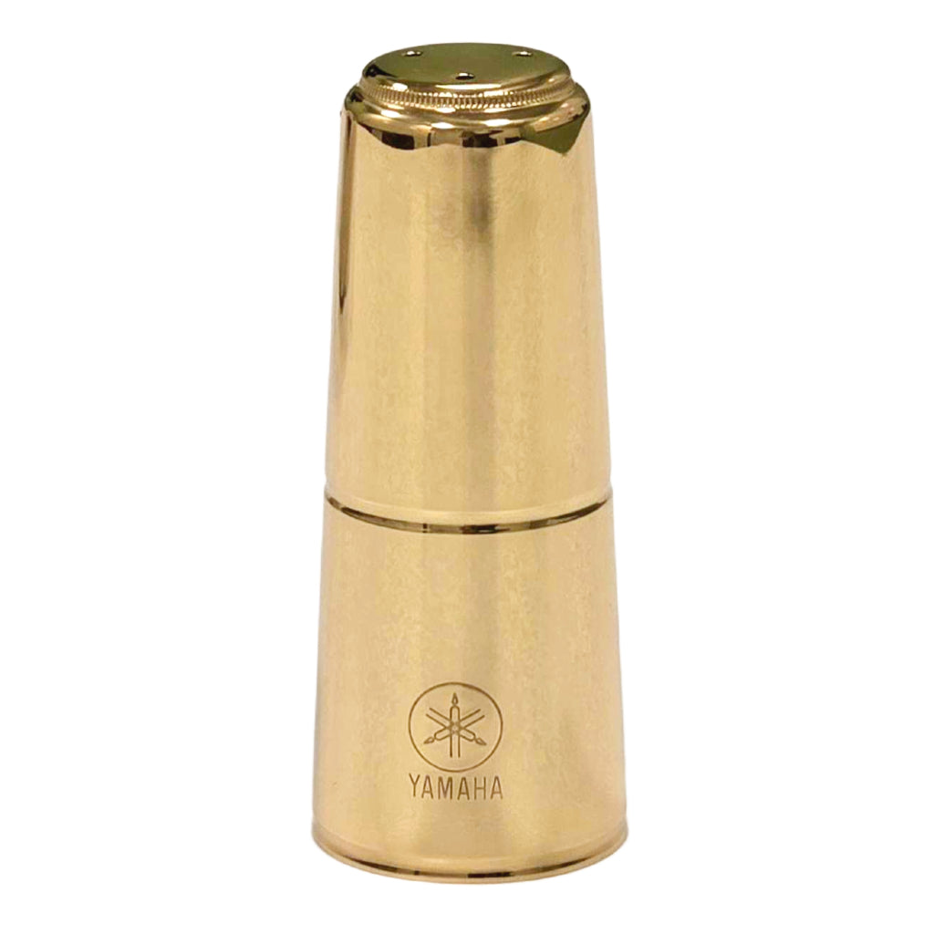 Yamaha Model 1652P Tenor Saxophone Mouthpiece Cap in Gold Lacquer