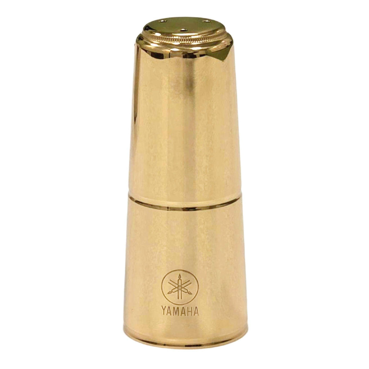 Yamaha Model 1652P Tenor Saxophone Mouthpiece Cap in Gold Lacquer