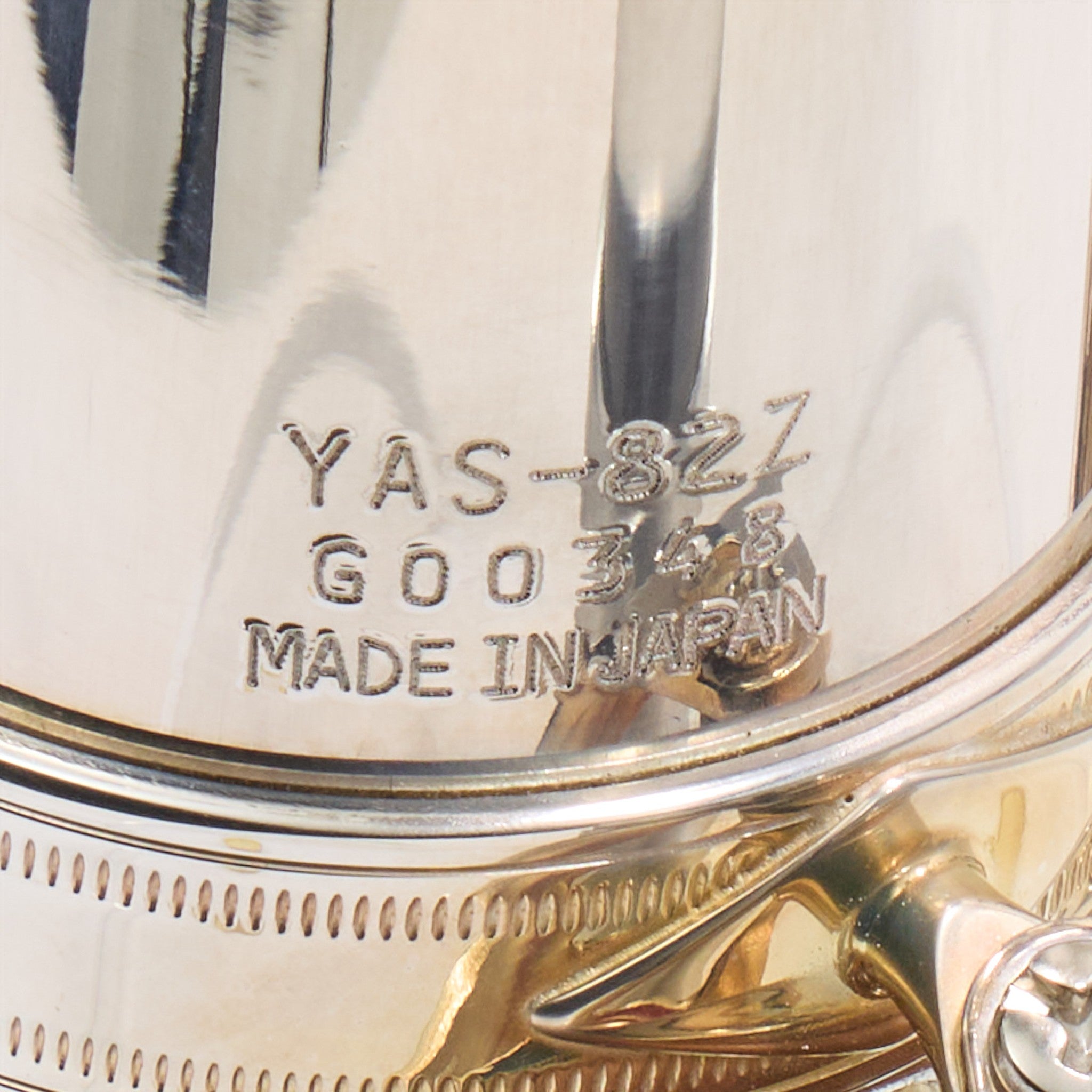Yamaha Model YAS-82ZIIS 'Custom Z' Alto Saxophone in Silver Plate