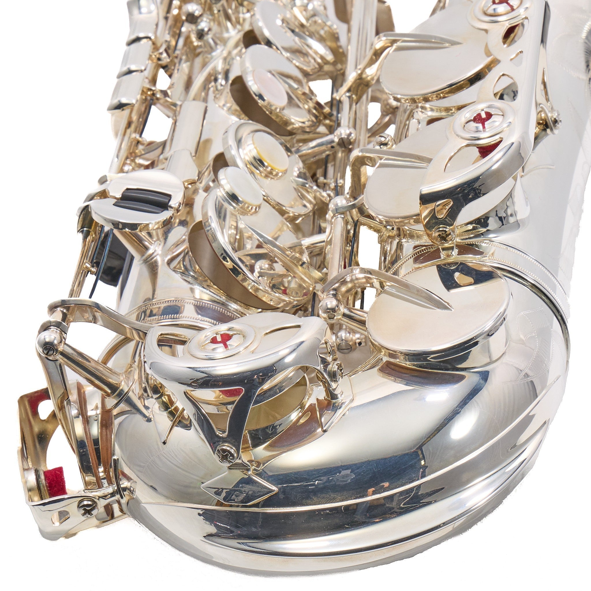 Yamaha Model YAS-82ZIIS 'Custom Z' Alto Saxophone in Silver Plate
