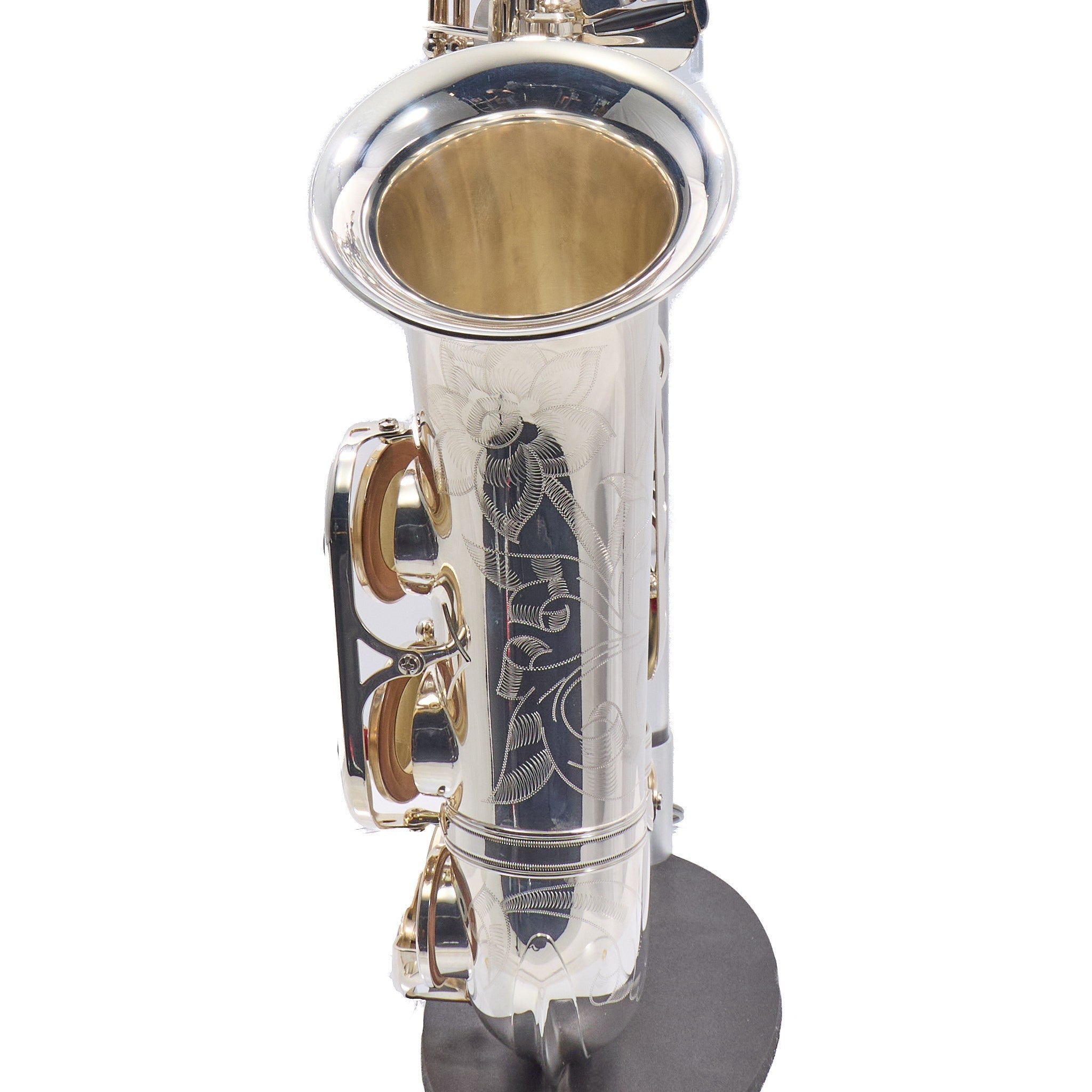 Yamaha Model YAS-82ZIIS 'Custom Z' Alto Saxophone in Silver Plate