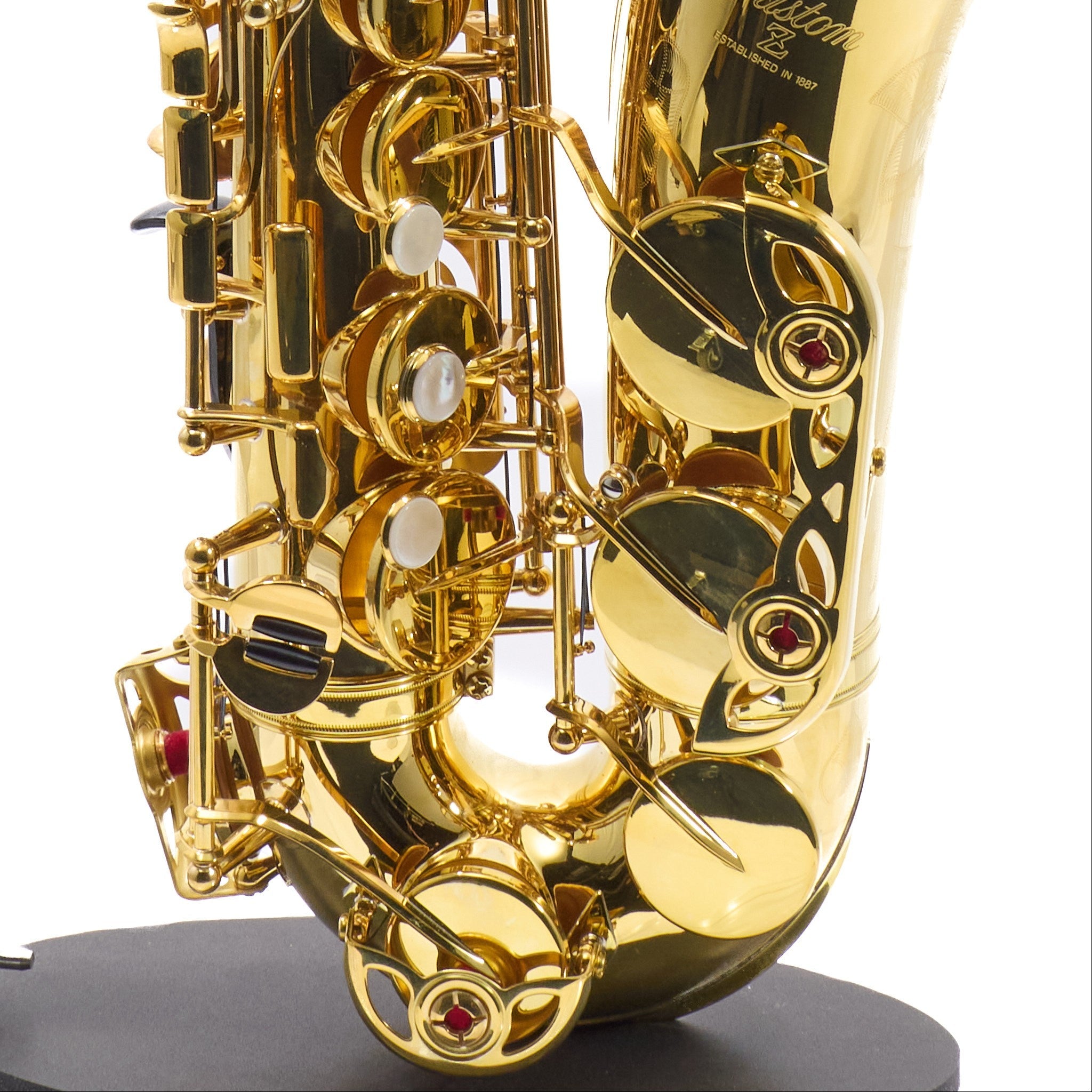 Yamaha Model YAS-82ZIIU 'Custom Z' Alto Saxophone in Unlacquered Finish