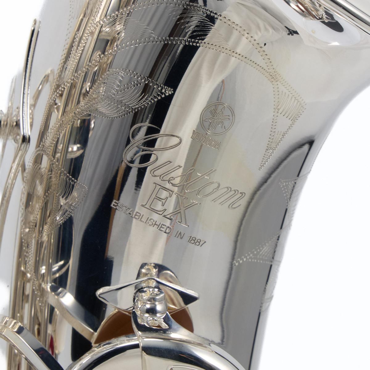 Yamaha Model YAS-875EXIIS Custom EX Alto Saxophone Silver Plate MINT CONDITION
