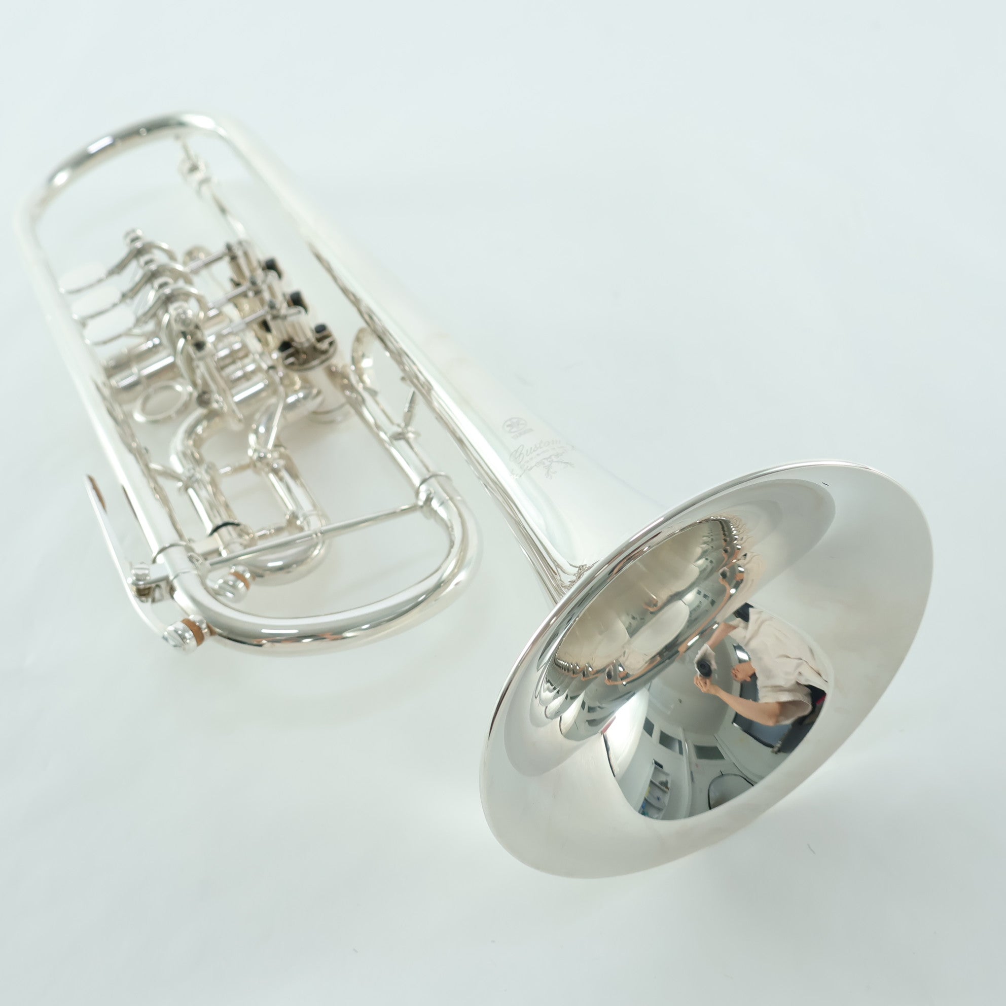 Yamaha Model YTR-938FFMS Custom Bb Rotary Trumpet