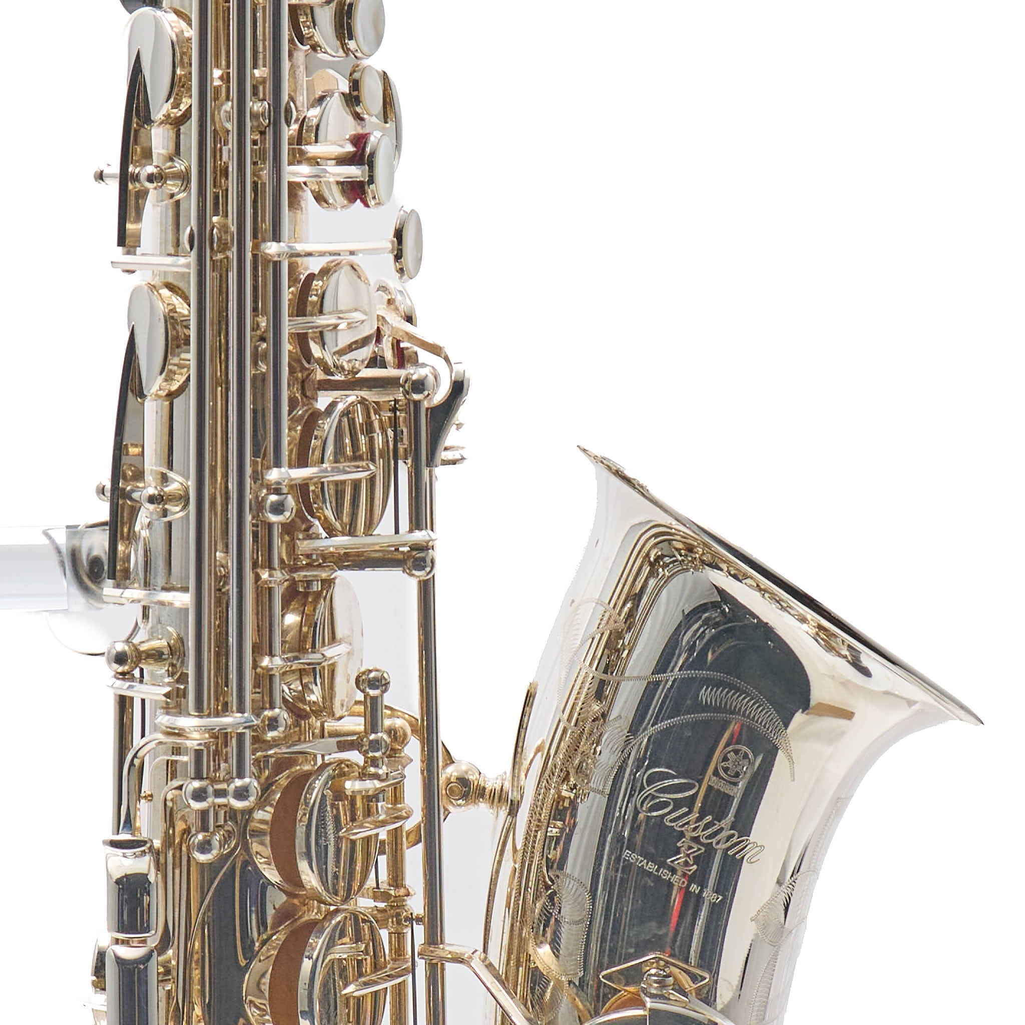 Yamaha YAS-82ZIIS 'Custom Z' Alto Saxophone in Silver Plate