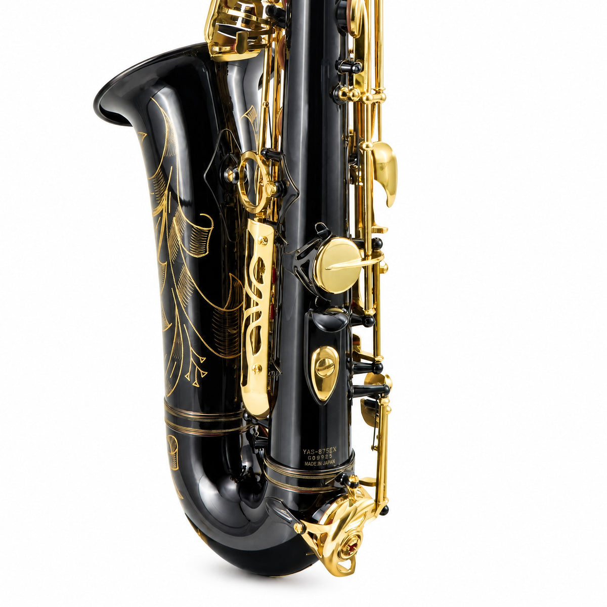Yamaha YAS-875EXIIB 'Custom EX' Professional Alto Saxophone in Black Lacquer