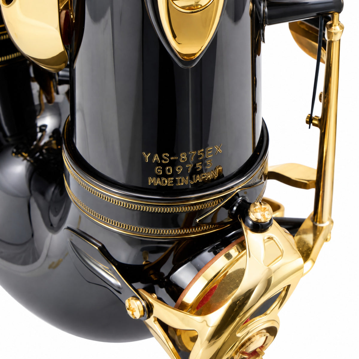 Yamaha YAS-875EXIIB 'Custom EX' Professional Alto Saxophone in Black Lacquer