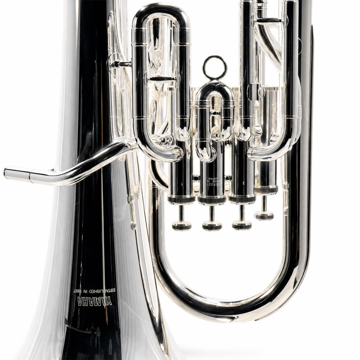 Yamaha YEP-321S Intermediate 4-Valve Bb Euphonium in Silver Plate