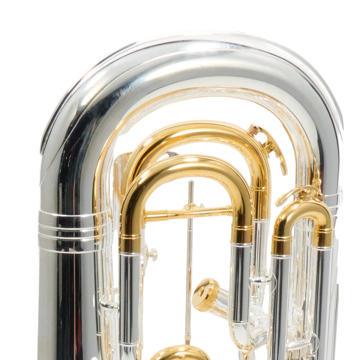 Yamaha YEP-842TS Custom Compensating Euphonium in Silver Plate
