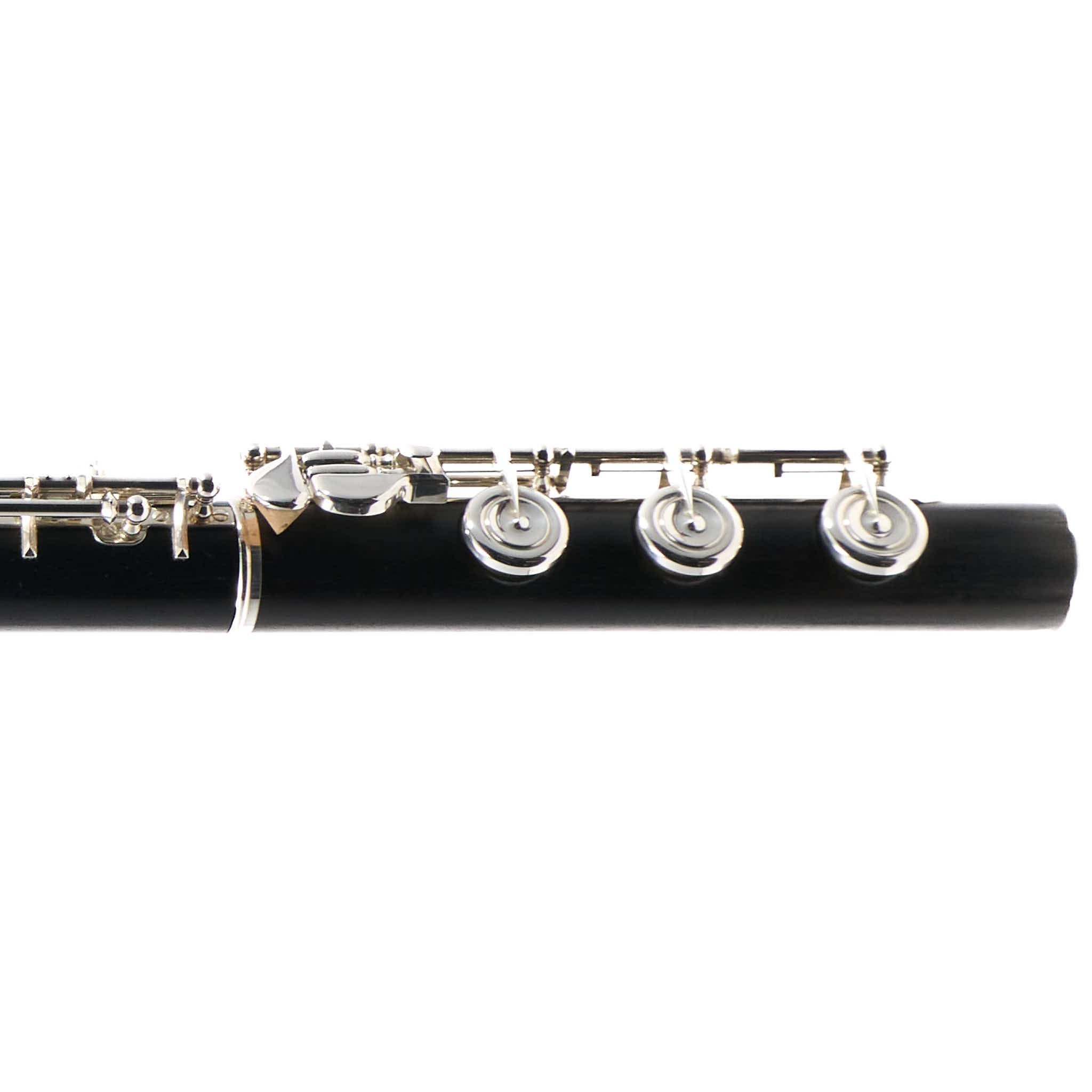Yamaha YFL-874HW Handmade Wood Flute with Silver Mechanism
