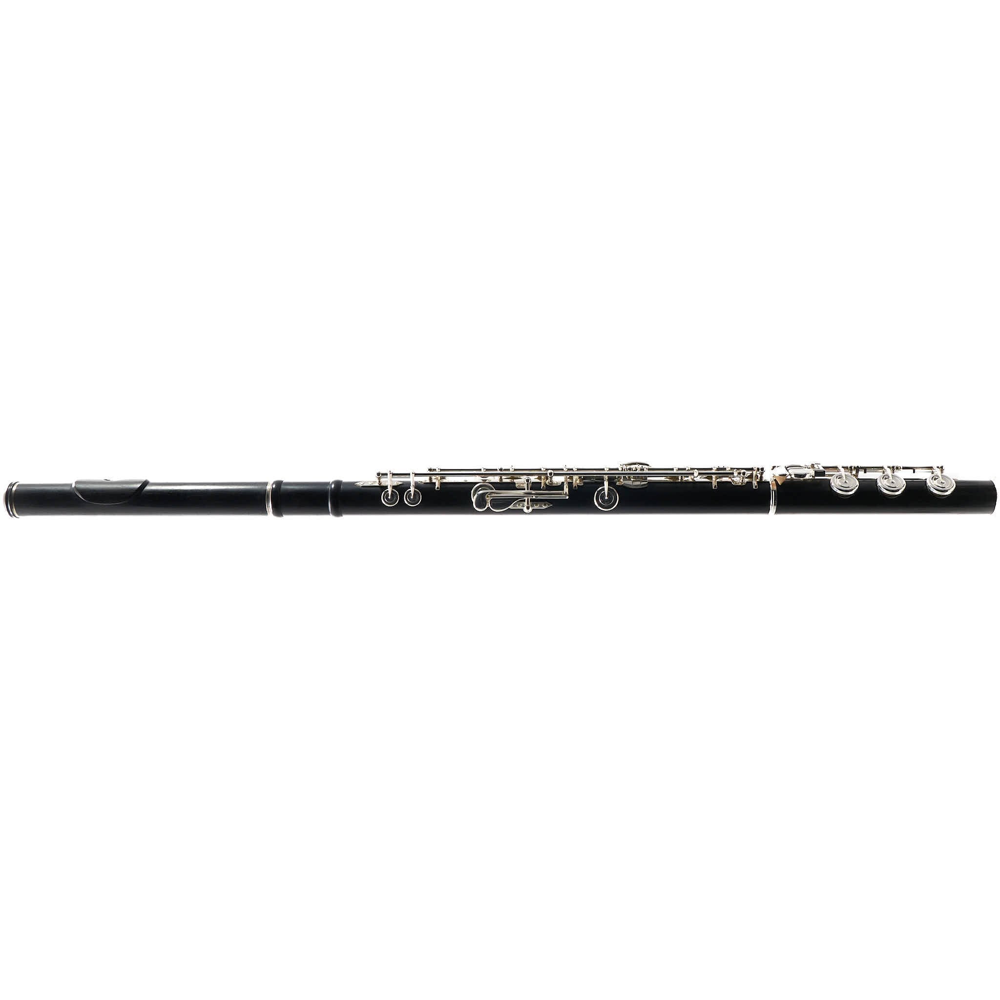 Yamaha YFL-894HW Handmade Wood Flute with Silver Mechanism