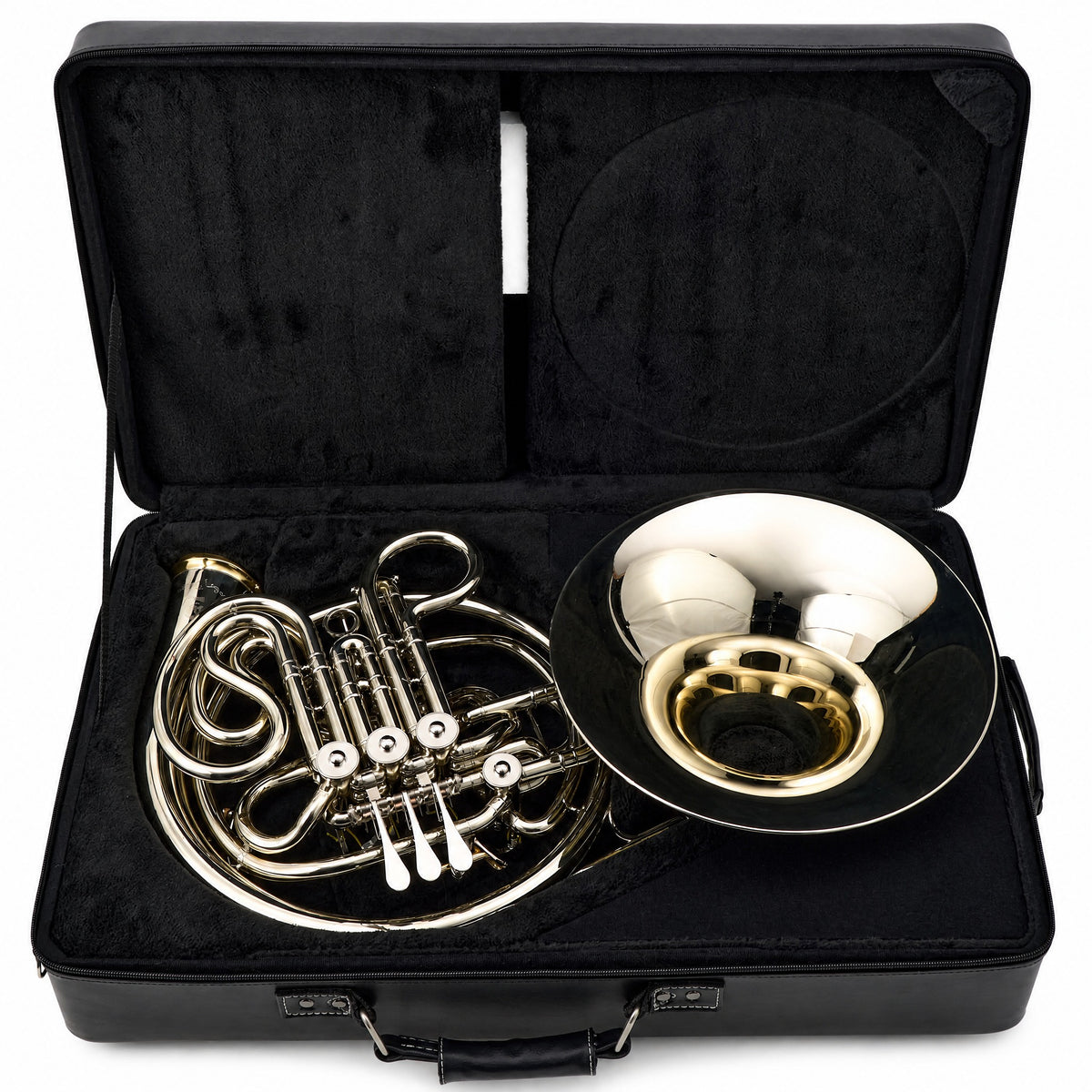 Yamaha YHR-672ND Professional F/Bb Double French Horn in Clear Lacquer