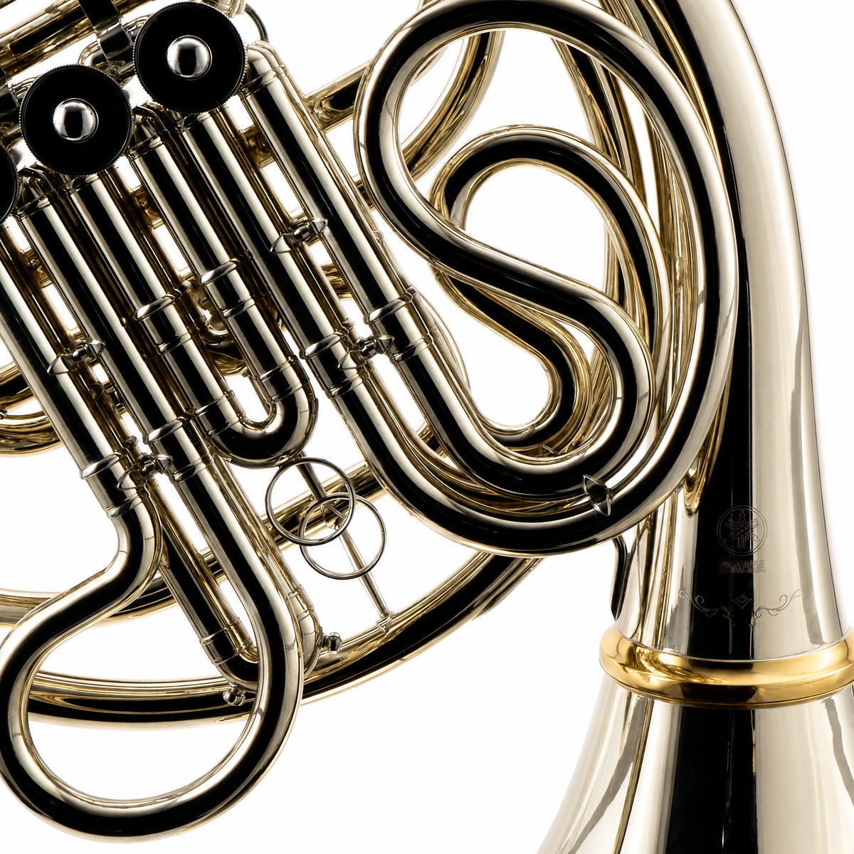Yamaha YHR-672ND Professional F/Bb Double French Horn in Clear Lacquer