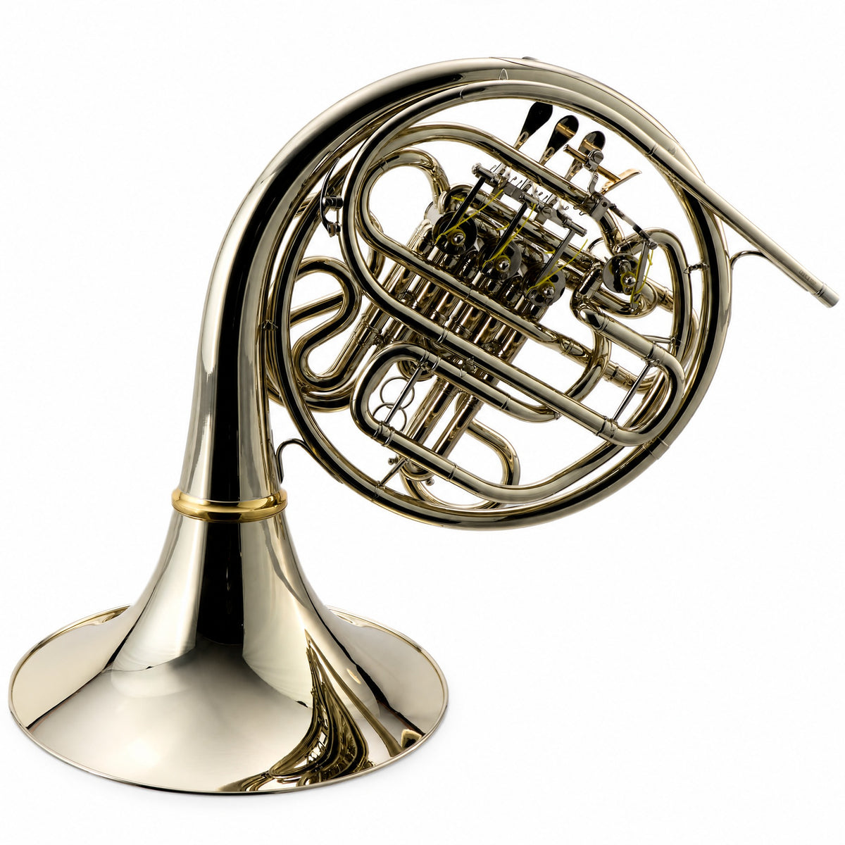 Yamaha YHR-672ND Professional F/Bb Double French Horn in Clear Lacquer