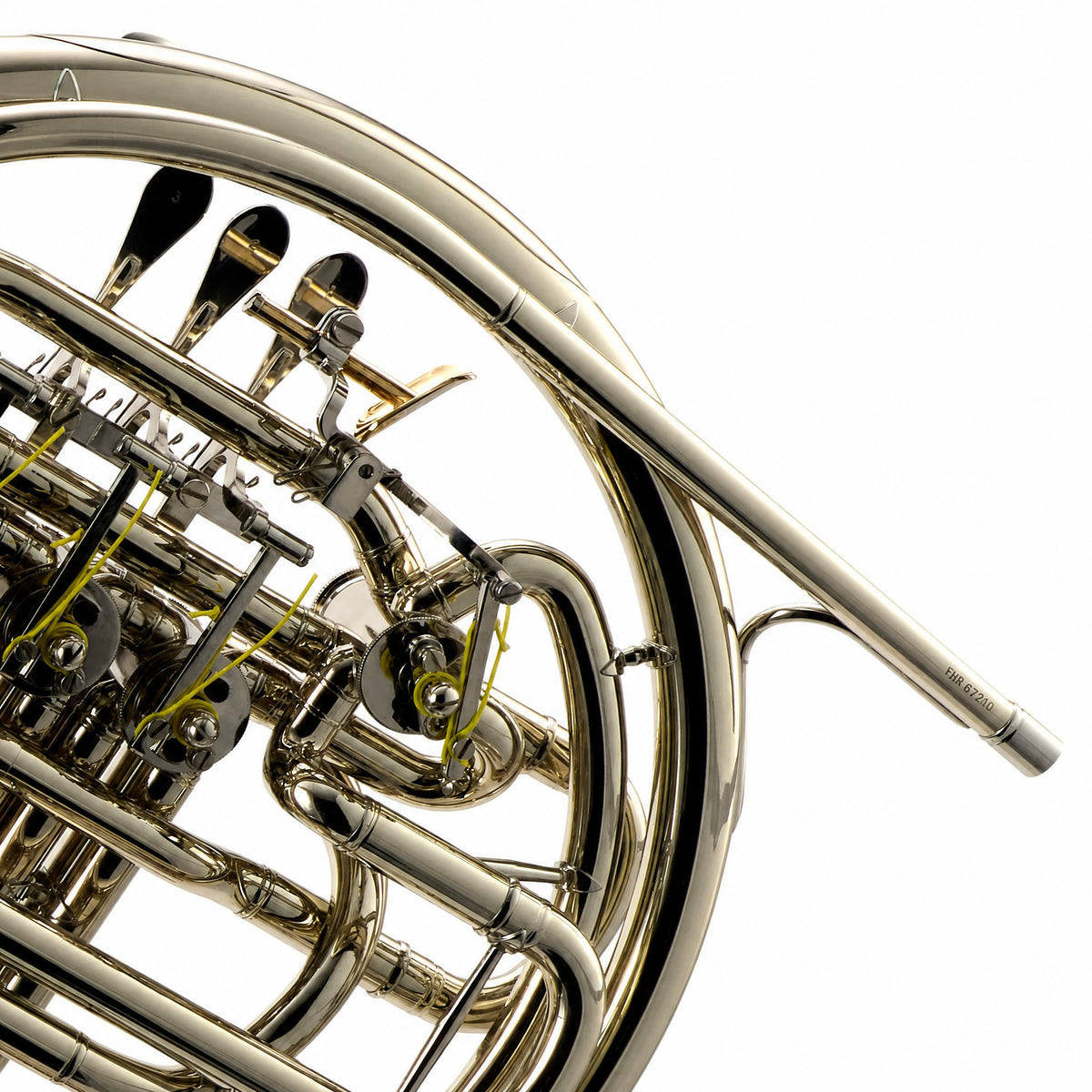 Yamaha YHR-672ND Professional F/Bb Double French Horn in Clear Lacquer