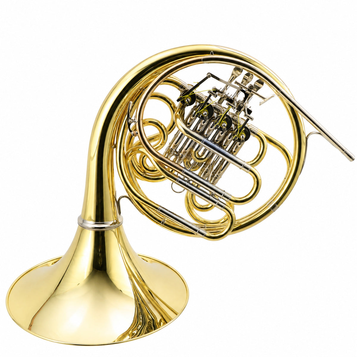 Yamaha YHR-871IID Professional F/Bb Double Horn in Clear Lacquer