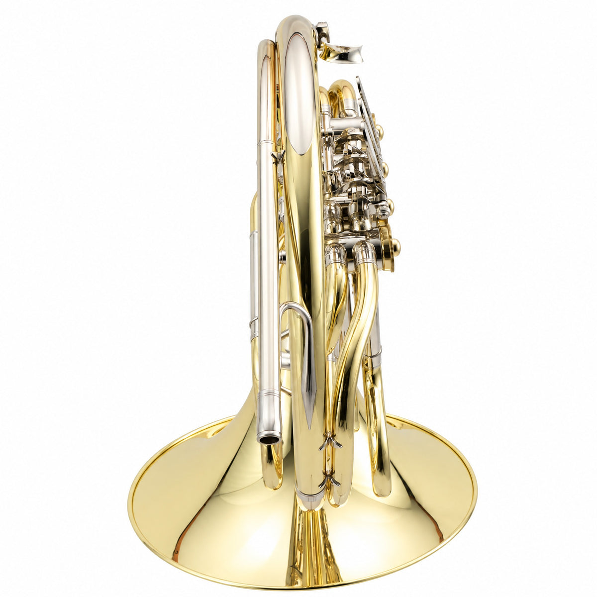 Yamaha YHR-871IID Professional F/Bb Double Horn in Clear Lacquer