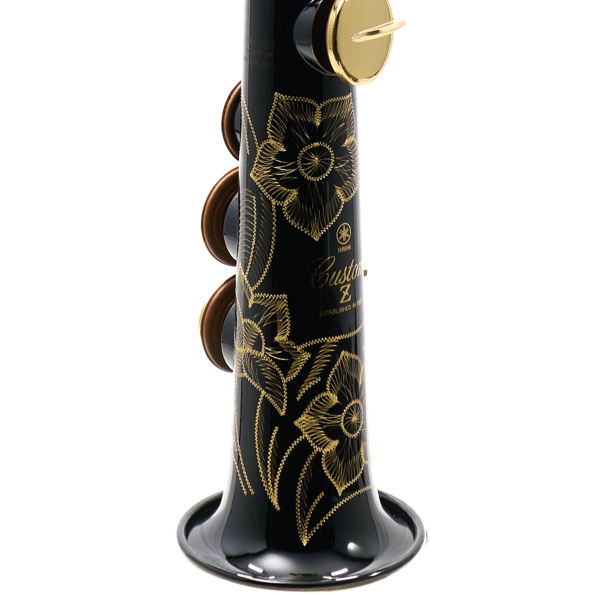 Yamaha YSS-82ZB Custom Soprano Saxophone in Black Lacquer
