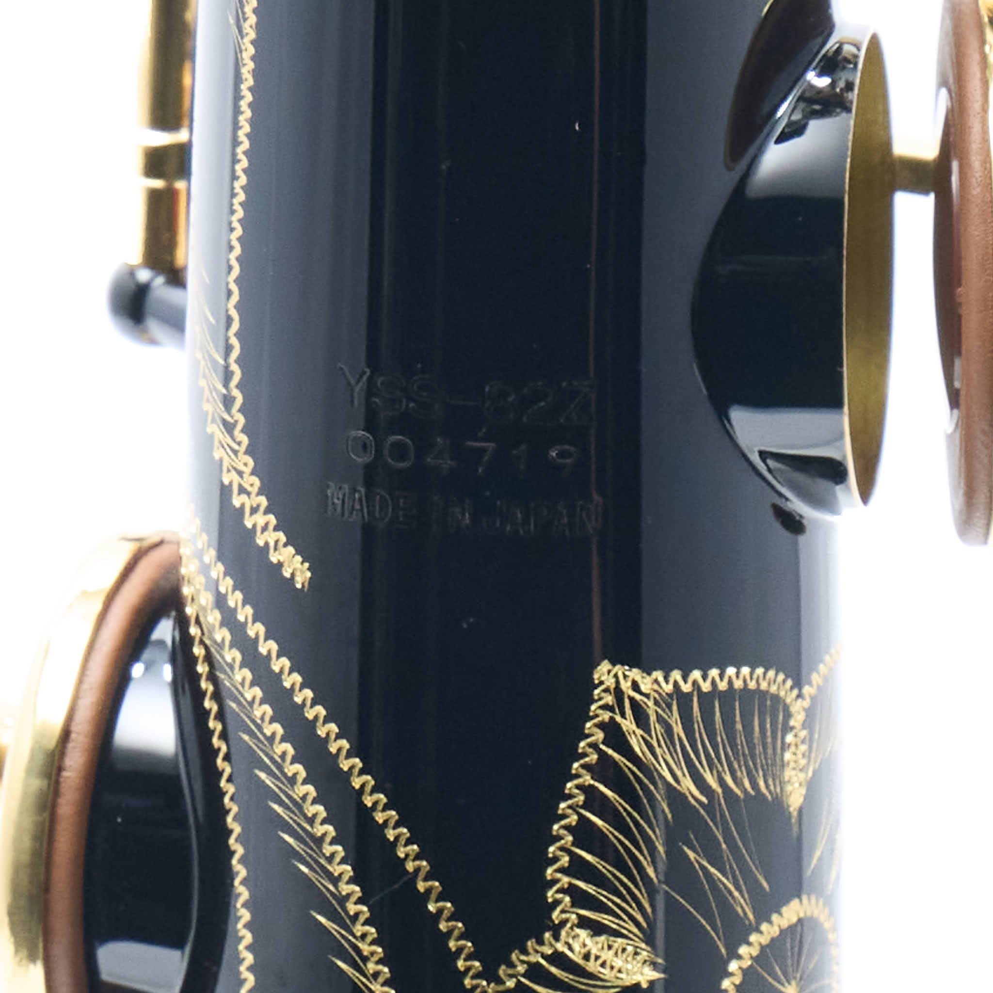 Yamaha YSS-82ZB Custom Soprano Saxophone in Black Lacquer