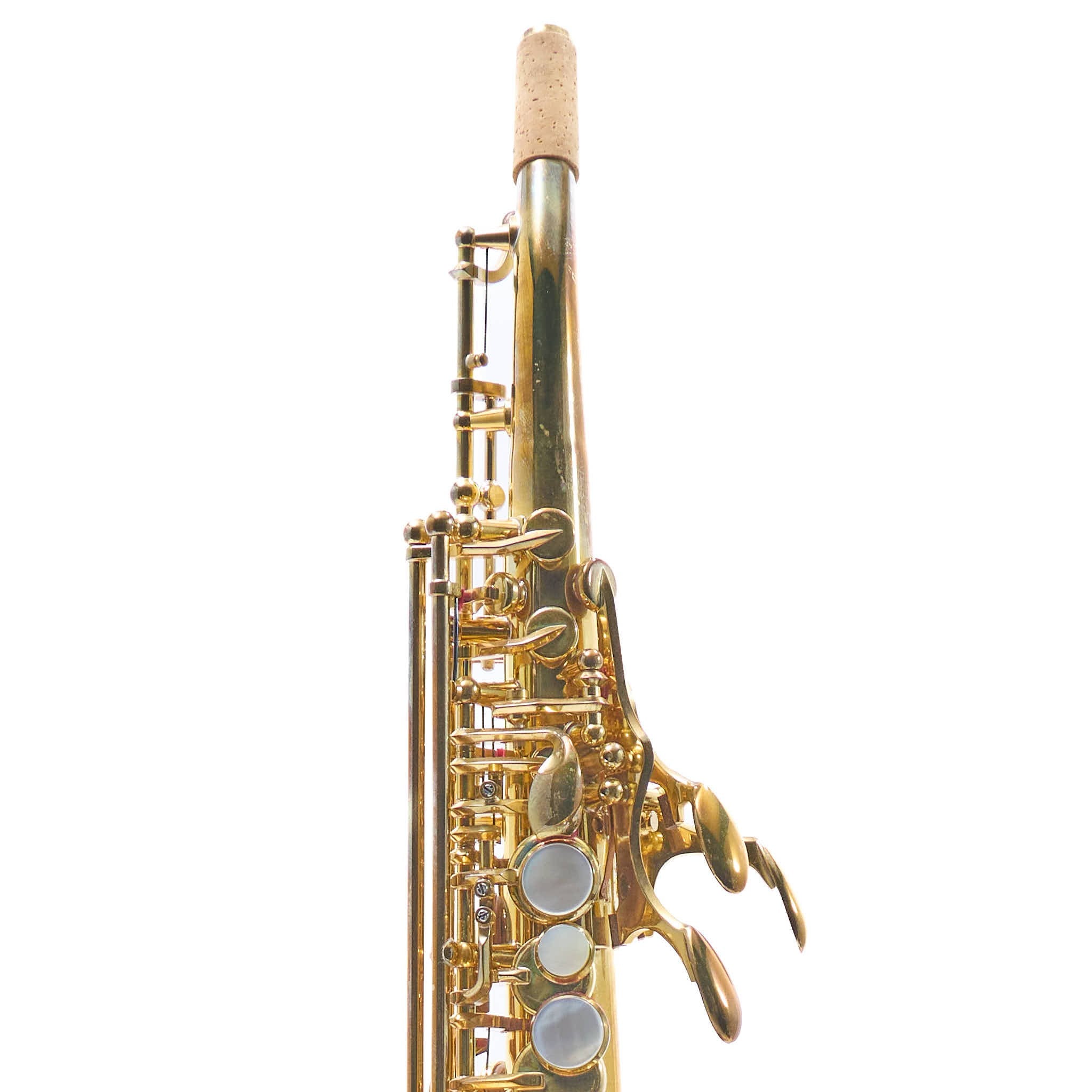 Yamaha YSS-82ZRU 'Custom Z' Professional Soprano Saxophone in Raw Brass