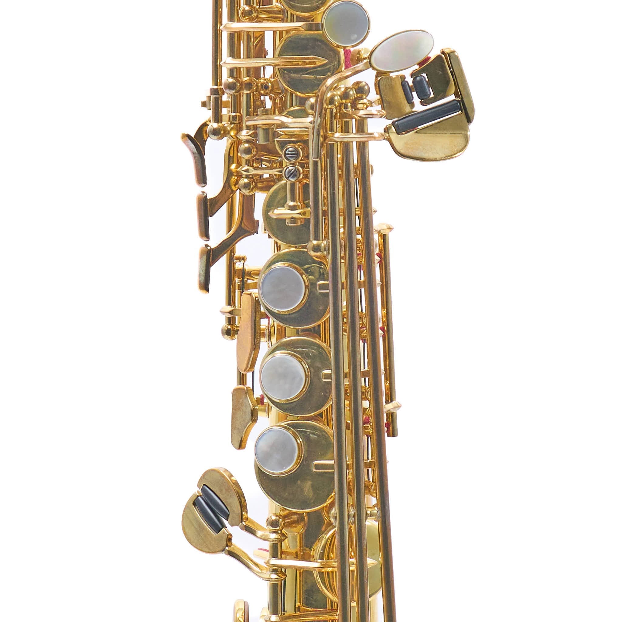 Yamaha YSS-82ZRU 'Custom Z' Professional Soprano Saxophone in Raw Brass