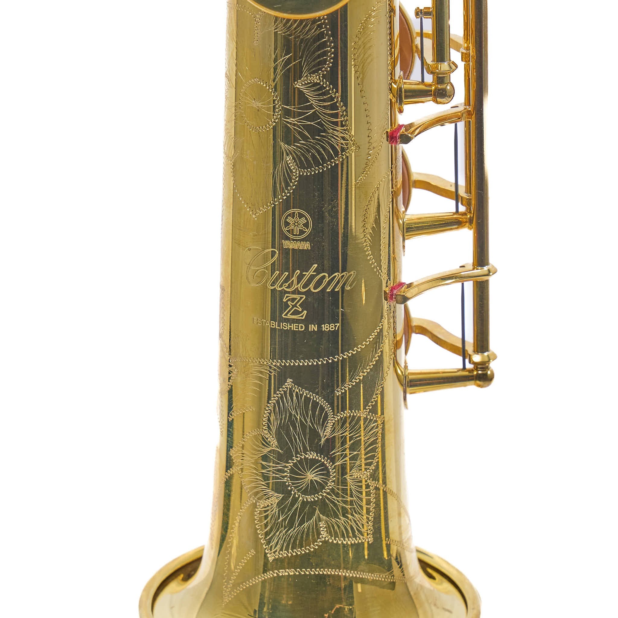 Yamaha YSS-82ZRU 'Custom Z' Soprano Saxophone in Unlacquered Brass