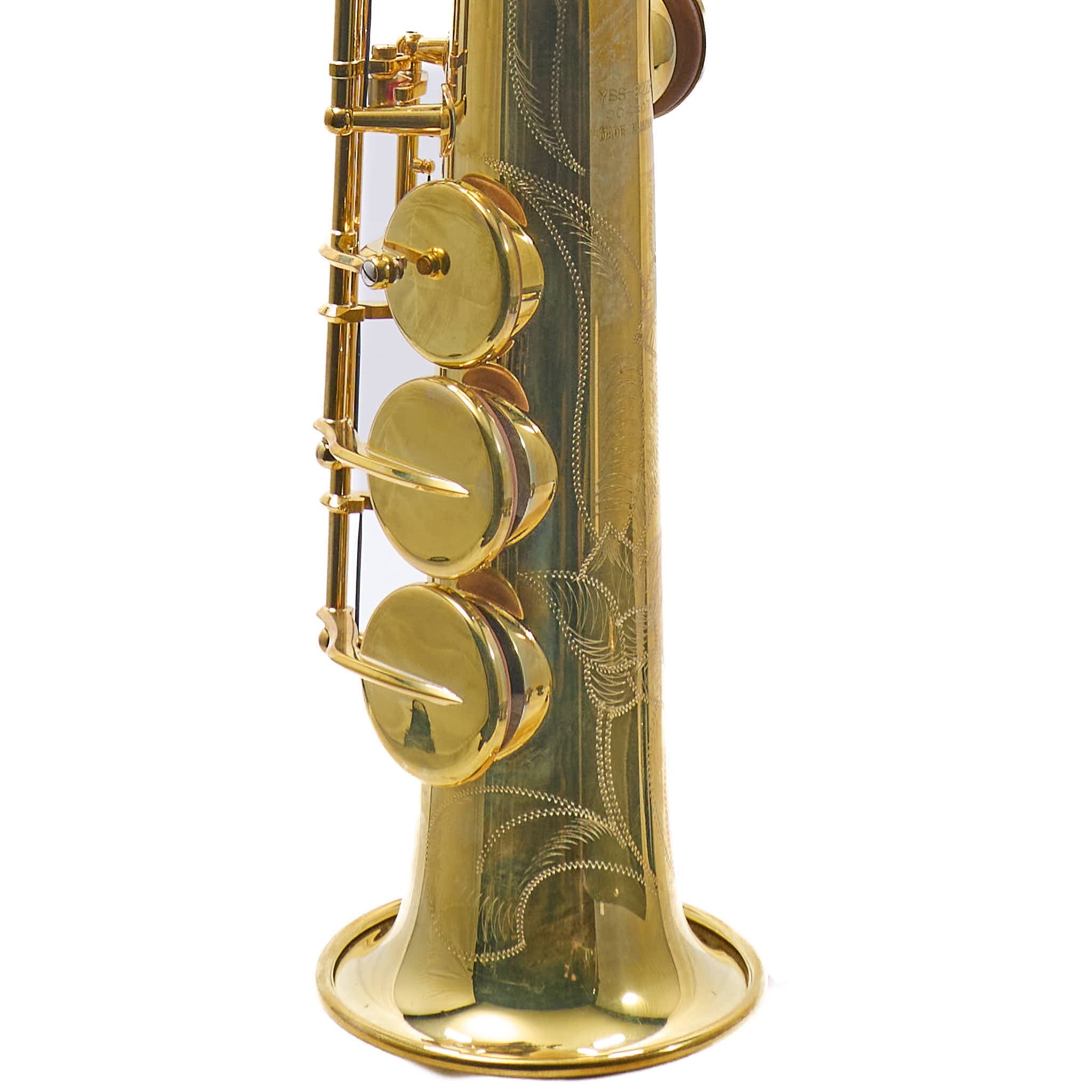 Yamaha YSS-82ZRU 'Custom Z' Soprano Saxophone in Unlacquered Brass