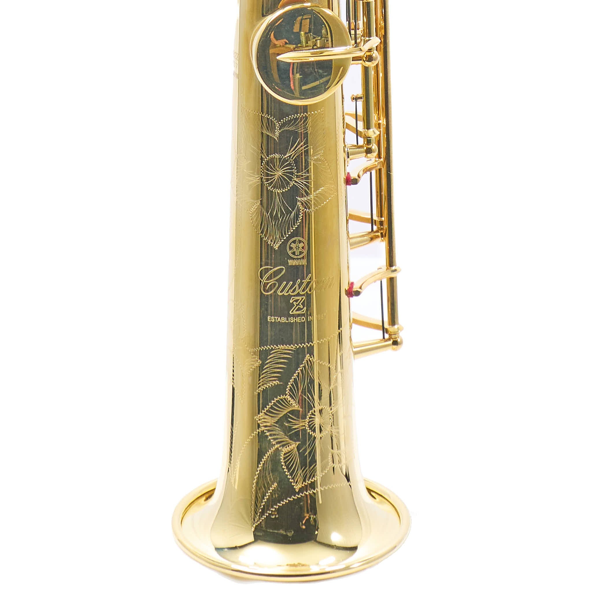 Yamaha YSS-82ZU Custom Soprano Saxophone in Unlacquered Brass
