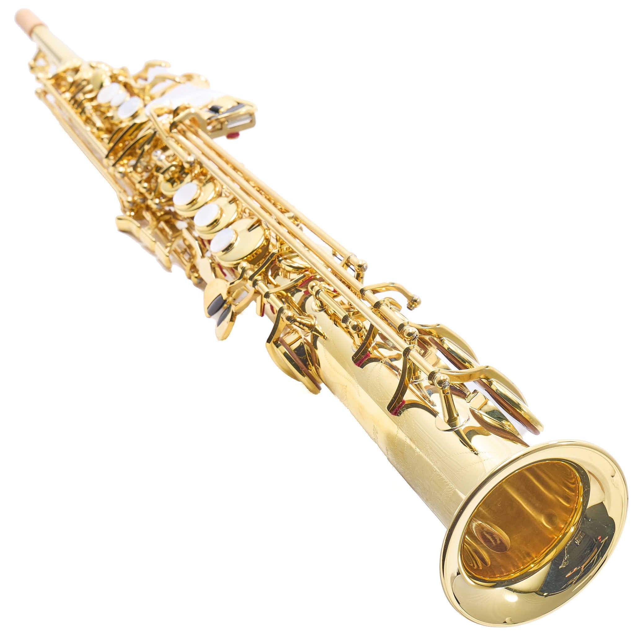 Yamaha YSS-82ZU Custom Soprano Saxophone in Unlacquered Brass